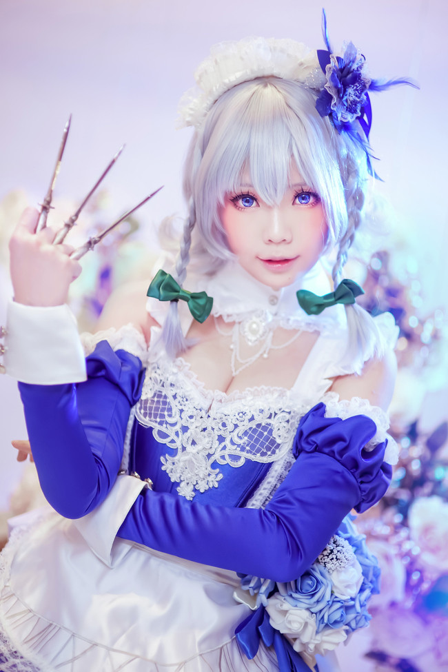[cosplay]+東方Project+十六夜咲夜 寶石咲夜[二次元cos]