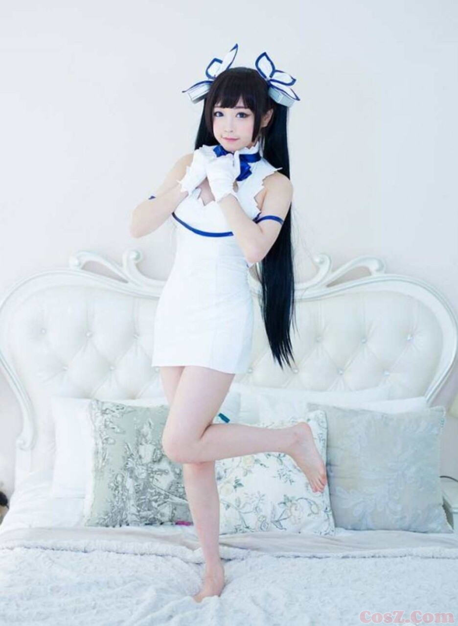 缘之空萝莉萌神赫斯提亚白丝女仆萝莉装！