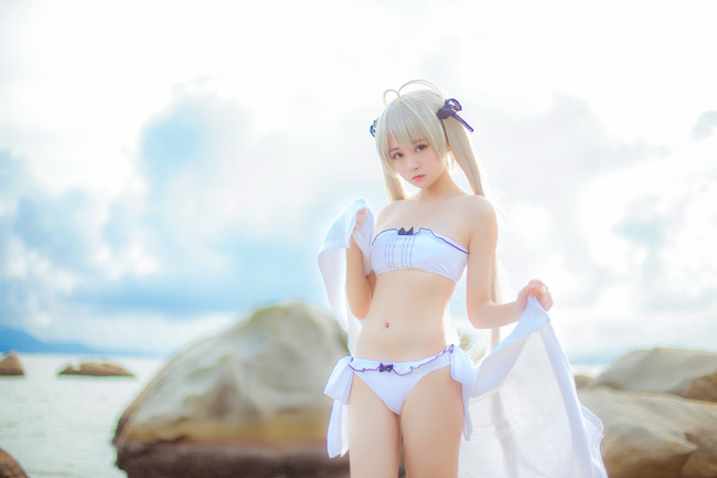 [cosplay]春日野穹泳装[二次元cos]