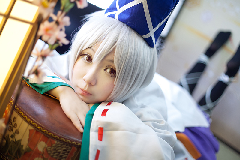 [cosplay]东方project 萌到飞起 仙人布都[二次元cos]