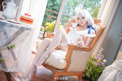 COSPLAY 碧蓝航线 光辉@瓜希酱