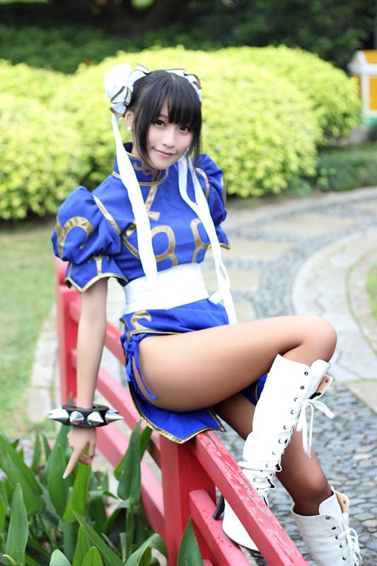 [cosplay]又见春丽[二次元cos]