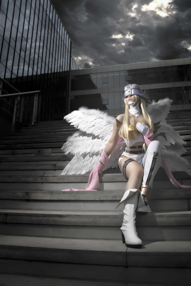 [cosplay]庆贺数码宝贝十五周年－天女兽[二次元cos]