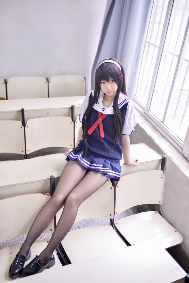 [cosplay]路人女主的养成方法 霞之丘诗羽[二次元cos]