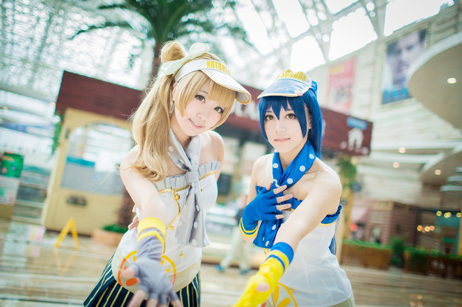 [cosplay]夏日打工装[二次元cos]
