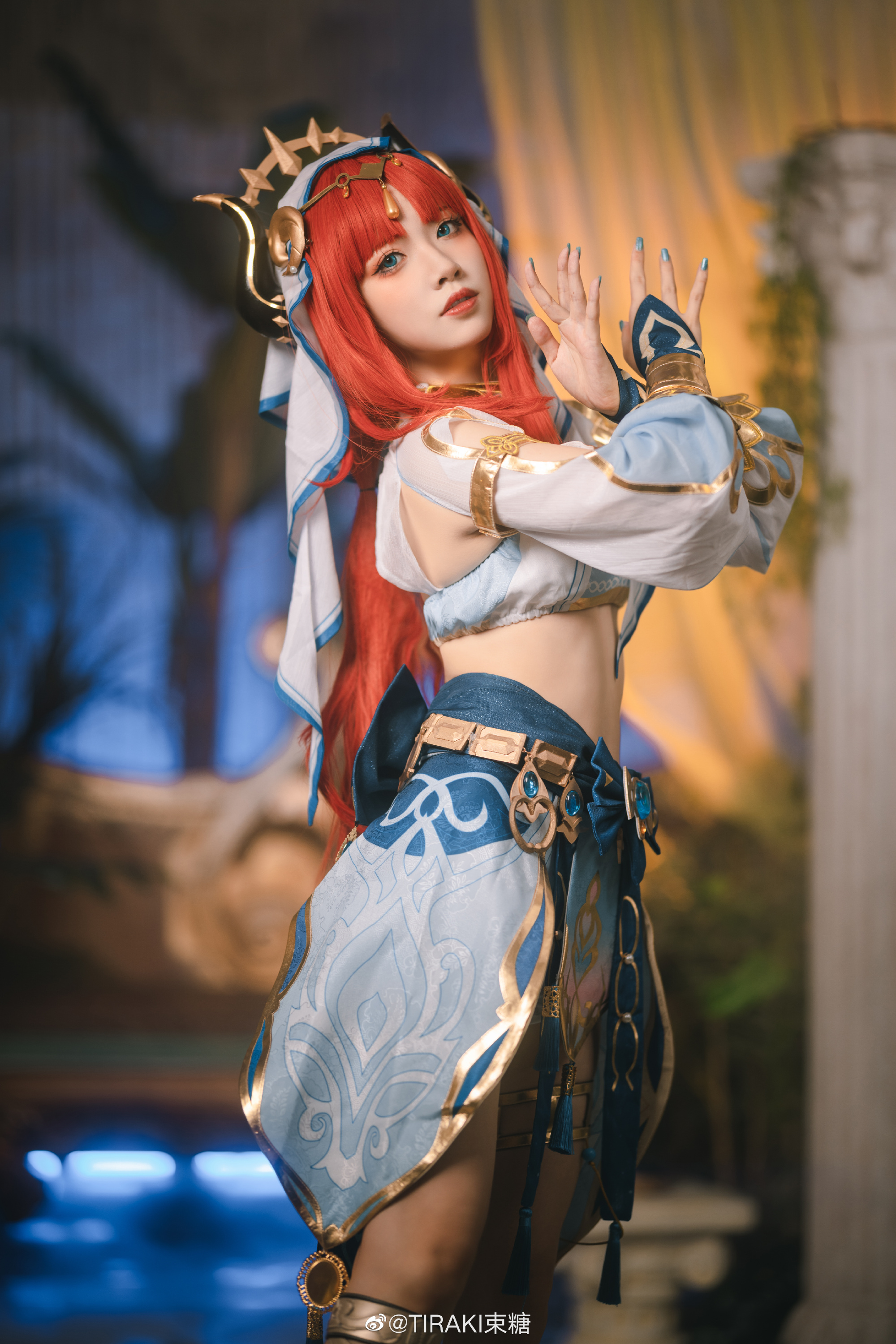 《原神》妮露cosplay欣赏@TIRAKI束糖
