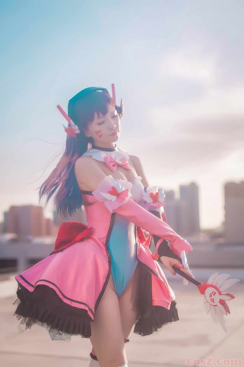 守望先锋 d.va 魔法少女