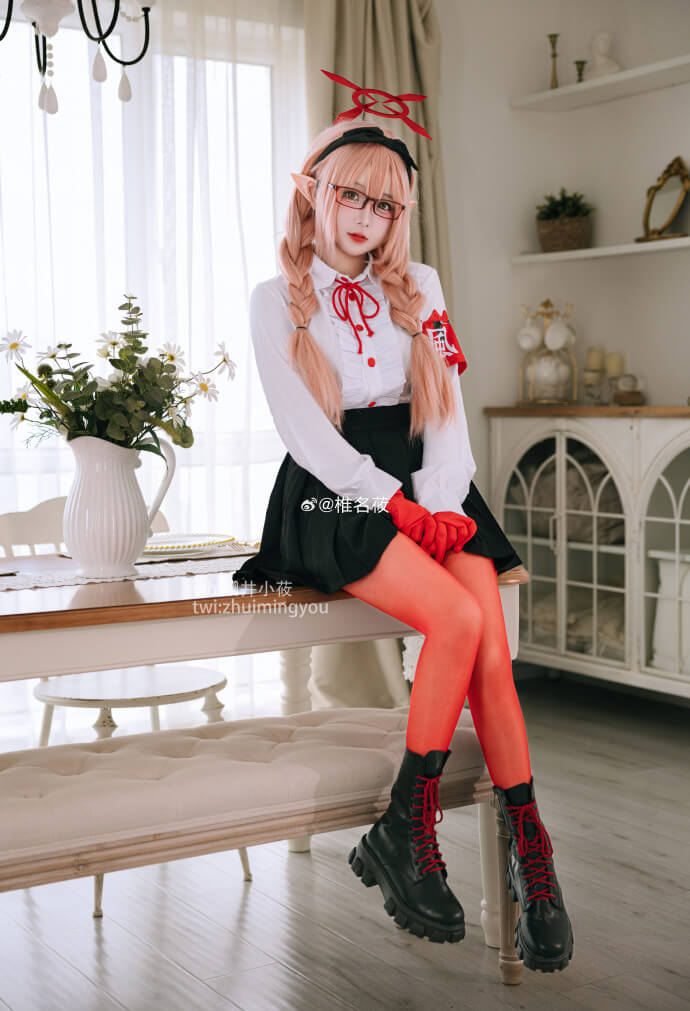 【COS正片】蔚蓝档案火宫千夏cos cn椎名莜
