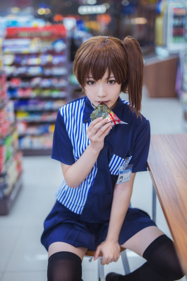 [cosplay]罗森便利店打工加贺[二次元cos]