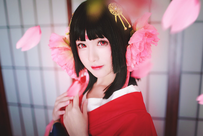 [cosplay]半山春樱一帘风[二次元cos]