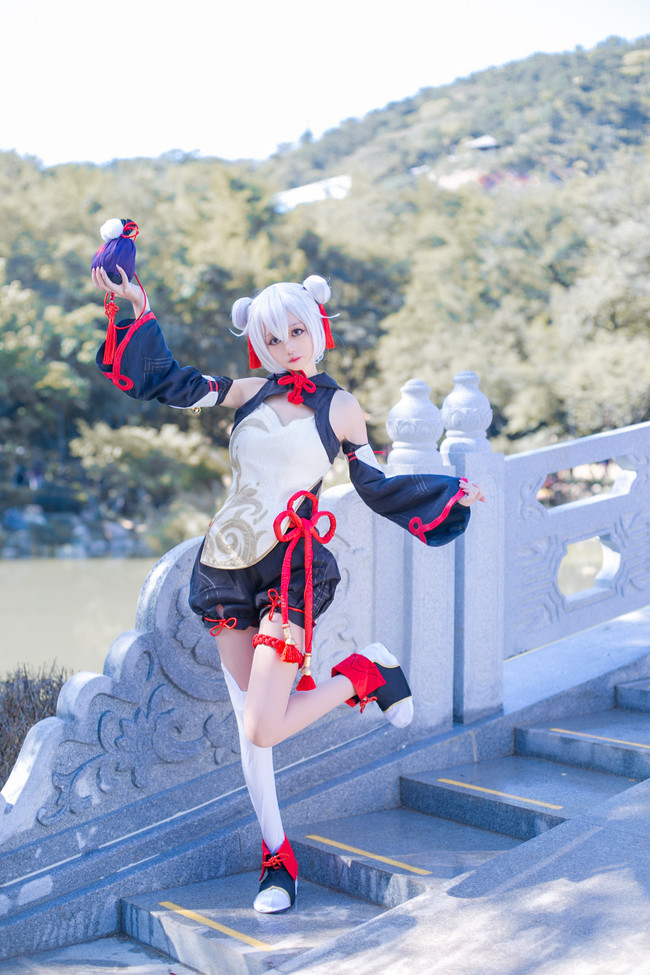 [cosplay]崩坏3 德丽莎•糖藕童子cos[二次元cos]