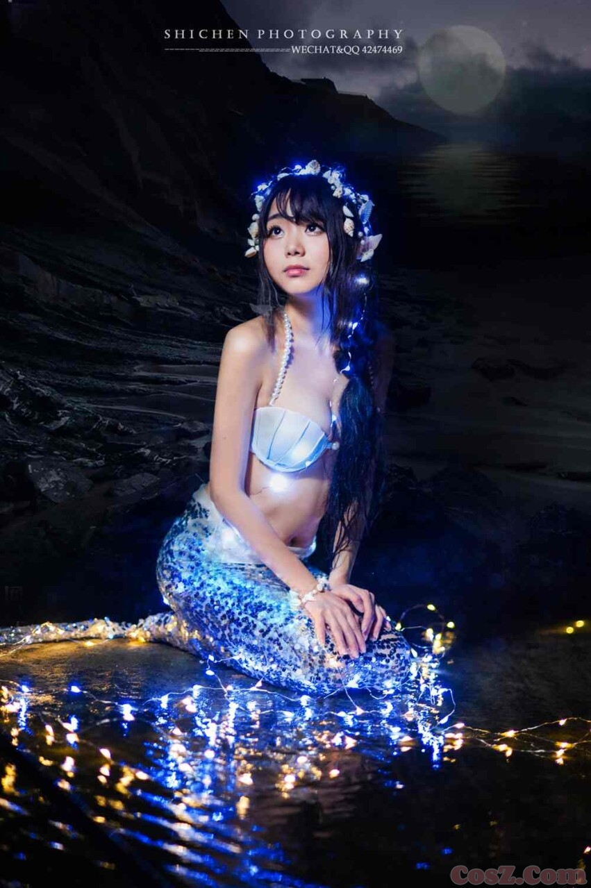 美到令人窒息的美人鱼小姐姐这才叫生物发电！