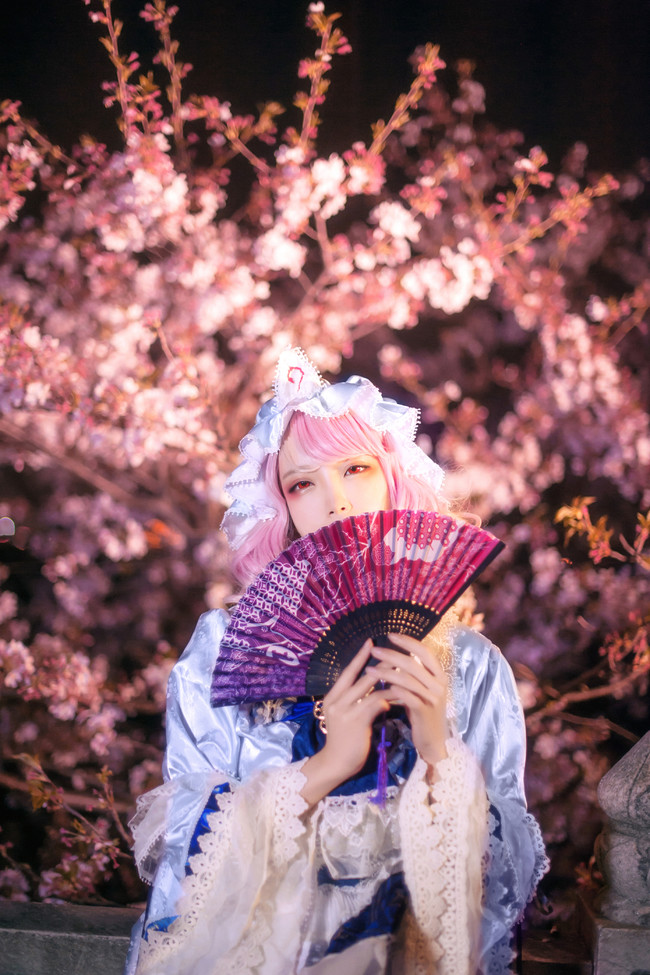 [cosplay]今夜也、在紫月之下狂乱地盛开吧。[二次元cos]