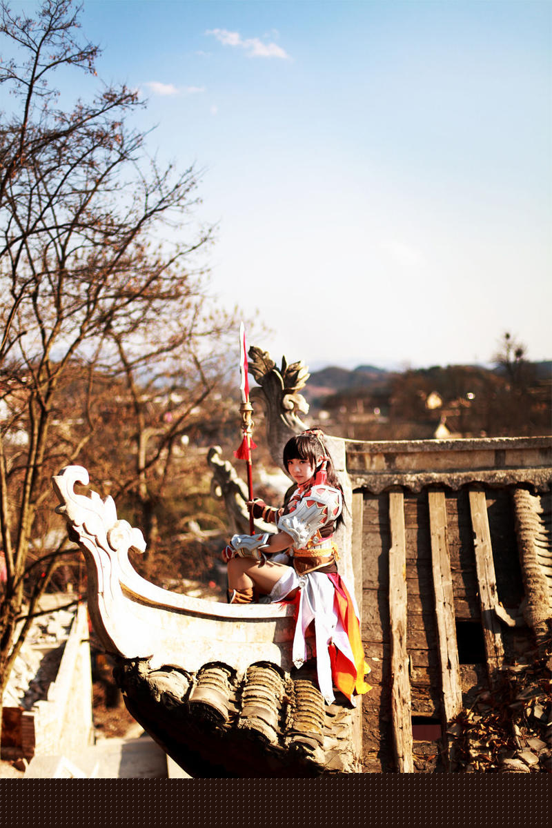 [cosplay]《古剑奇谭2》女主闻人羽神级还原[二次元cos]