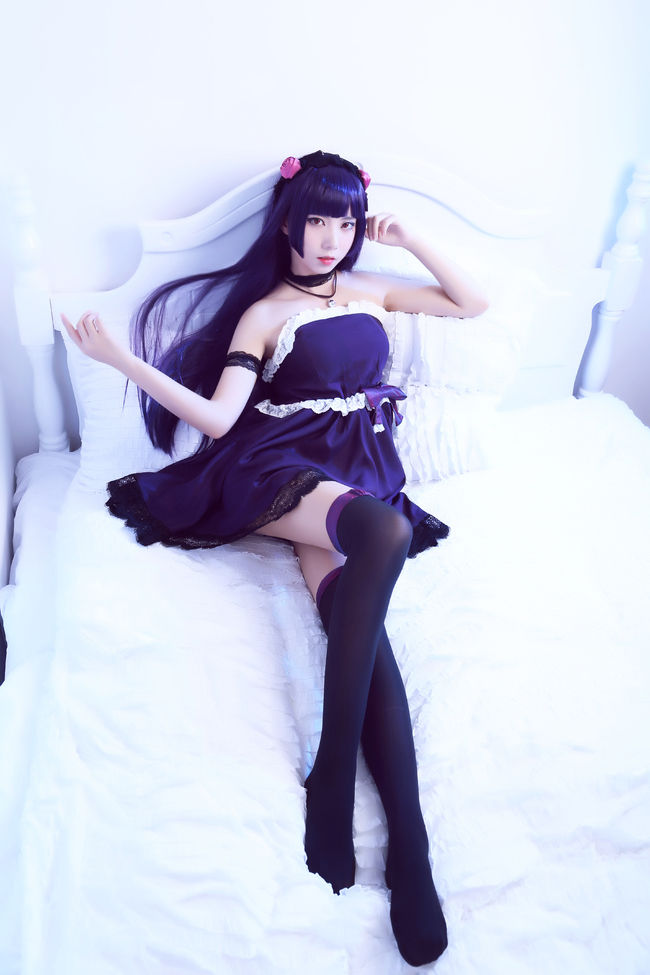 [cosplay]【COS】part1 黑猫 · 五更琉璃~（睡衣版）[二次元cos]
