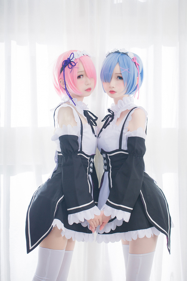 [cosplay]【Re:从零开始的异世界生活】拉姆雷姆 双子[二次元cos]