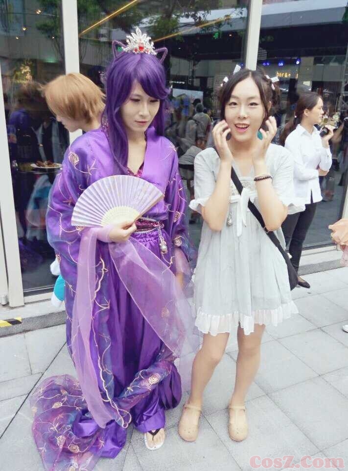 和服御姐少妇你猜猜这个COSER有多大了？