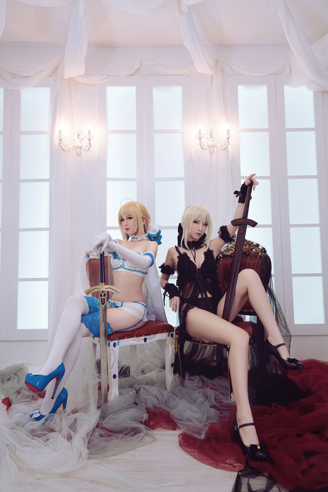 [cosplay]Saber Arturia GK[二次元cos]