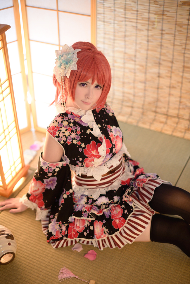 [cosplay]SR觉醒浴衣卡牌[二次元cos]