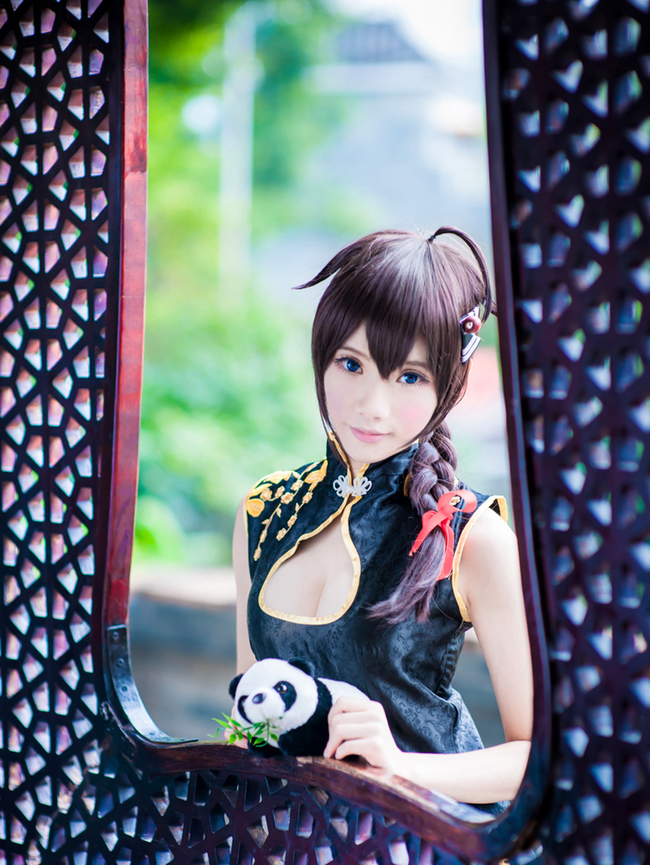 [cosplay]时雨同人旗袍[二次元cos]