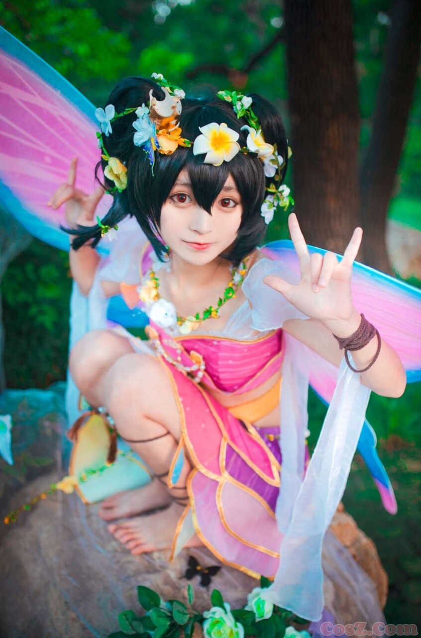 蝴蝶少女清纯可爱风格小魔法师一样的你喜欢么！
