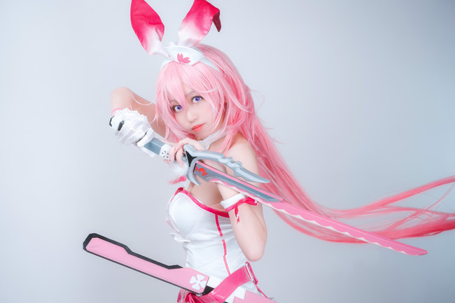 [cosplay]八重樱 樱色夏梦 夏日活动皮肤cos[二次元cos]