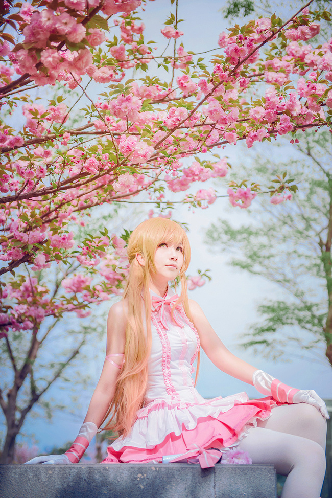 [cosplay]亚丝娜偶像歌姬[二次元cos]