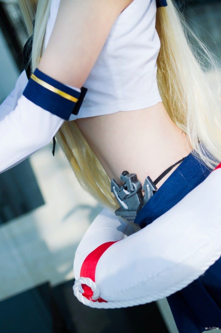[cosplay]cos《舰队collection》岛风[二次元cos]